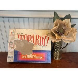 1972 Jeopardy Game Milton Bradley New Ninth Edition Complete